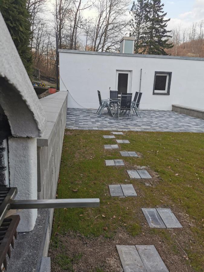 Ferienhaus Am Wald Wendehausen Esterno foto