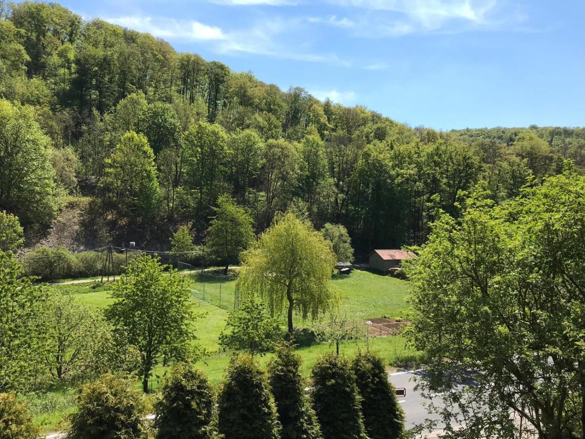 Ferienhaus Am Wald Wendehausen Esterno foto